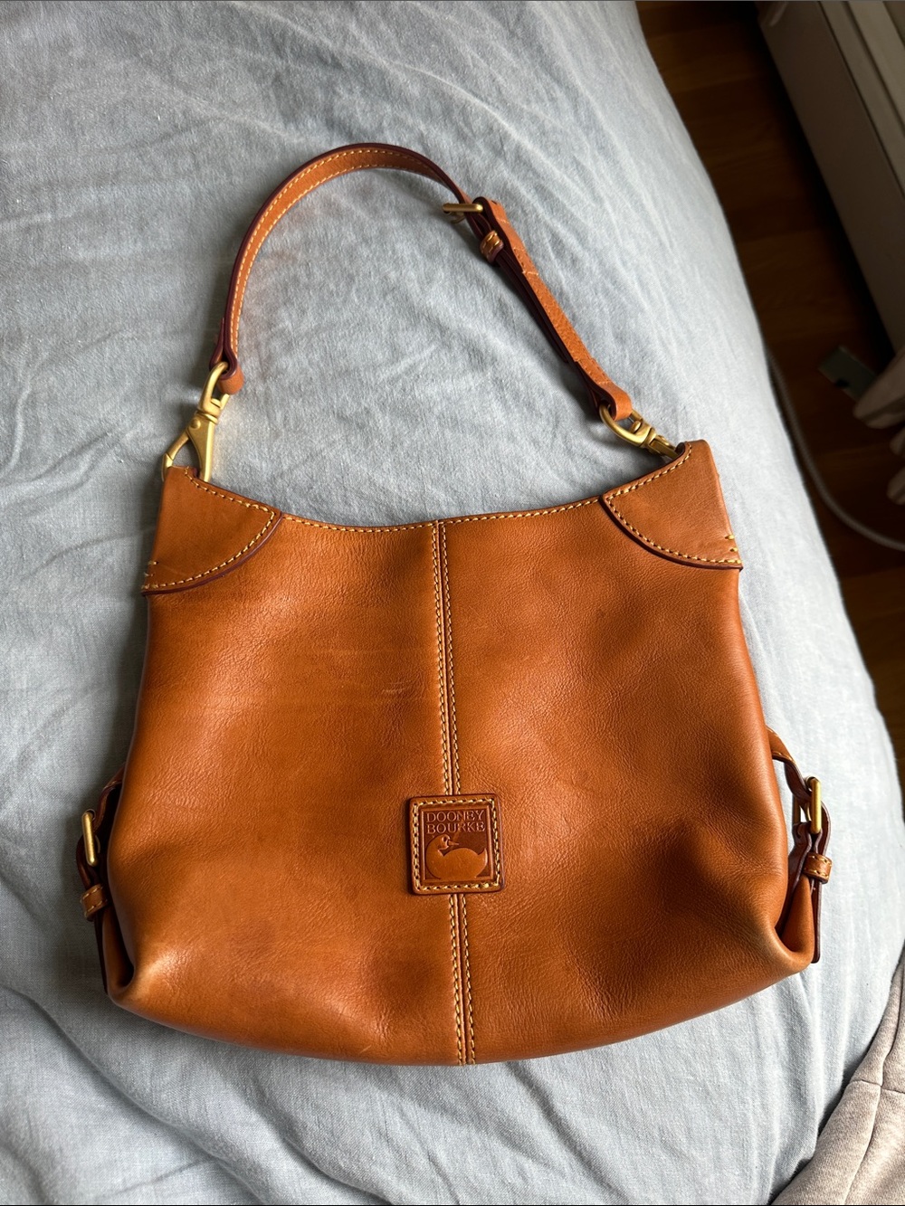 Dooney & Bourke Tan Florentine Shoulder Bag